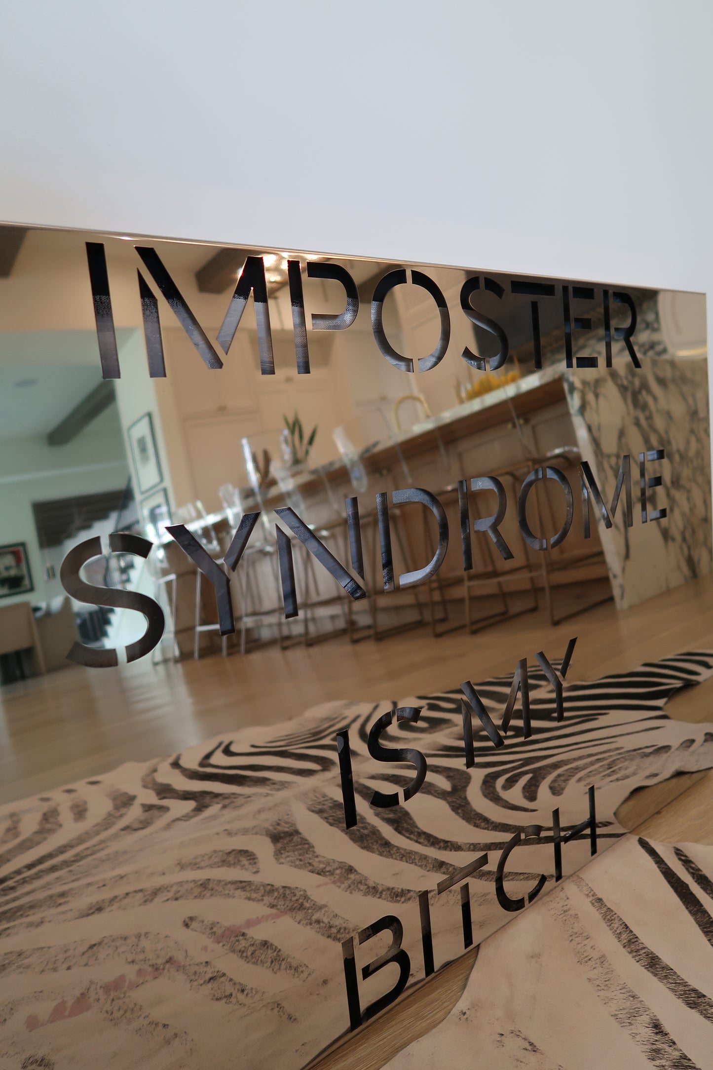 IMPOSTER SYNDROME IS MY BITCH