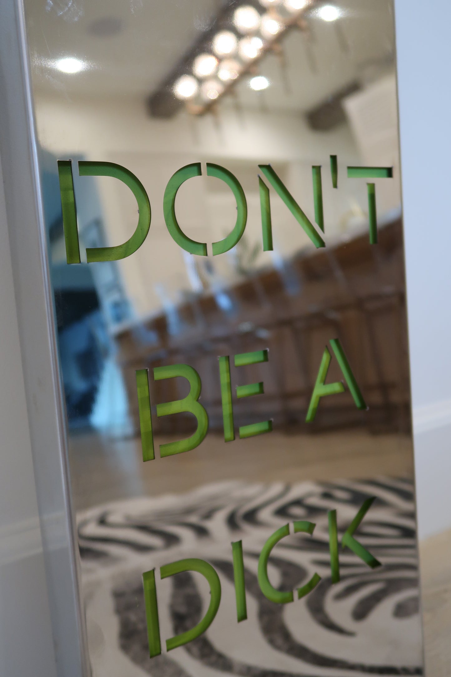 DON'T BE A DICK