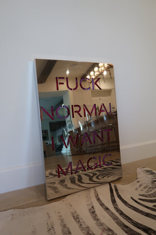 FUCK NORMAL I WANT MAGIC